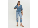 Top en viscose imprimé
