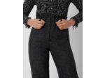 Pantalon façon slouchy à carreaux