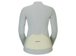 Maillot manches longues Femme ENDURANCE Gris/Jaune Pastel