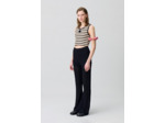 Pantalon fluide crochet