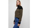 Pull marinière en cachemire