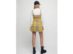 Jupe plissée à carreaux façon kilt