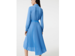 Robe façon chemise à taille froncée