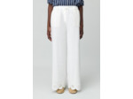 Pantalon léger large brodé