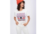 Tee-shirt sérigraphié à strass