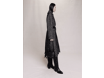Manteau long chevrons