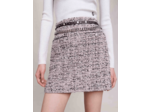 Jupe courte tweed