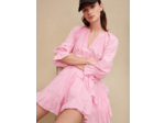 Robe courte à volants