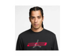 Sweat Homme M J DF SPT GFX LS CREW Noir