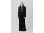 Pantalon tailleur satin