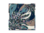 Motif Arabesque - Carré - Petit modèle - Twill de soie