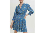 Robe en viscose imprimée