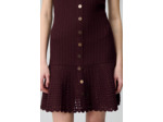 Robe courte crochet