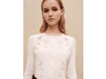 Cardigan orné de broderies