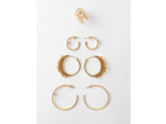 Boucles d'oreilles créoles dorées