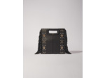 Sac M en cuir à studs