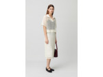 Top manches courtes crochet