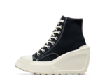 Chuck 70 De Luxe Wedge Hi Black/Black