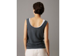 TANK TOP EN JERSEY DE LIN