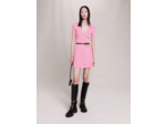 Robe en maille côtelée scintillante