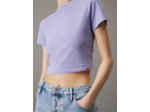 T-SHIRT COURT À MANCHES COURTES CLEAN CROPPED