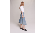 Jupe midi en denim