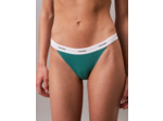 CULOTTE BIKINI EN COTON ÉLASTIQUE RIBBÉE