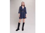 Robe scintillante à volants