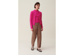 Cardigan laine boutonné broderie CP