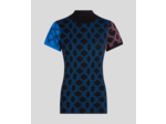 KL MONOGRAM MULTI COLOR TOP