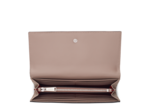 Pia de Lancel - Portefeuille slim rabat - Grand modèle - Cuir de chèvre grainé