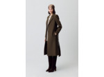 Manteau long laine
