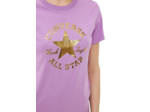 Chuck Patch Metallic Tee Black