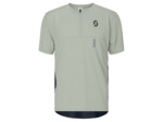 T-shirt manches courtes Homme VERTIC ZIP Gris/Bleu Foncé