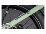 Vélo urbain pliant électrique FOLD HYBRID 545 Vert Pois