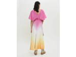 Robe foulard en Tie and Dye