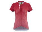 Maillot manches courtes Femme AKSIUM Rouge Coquelicot