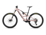 VTT tout suspendu électrique RISE LT M-TEAM 630W Rose du Désert/Carbone