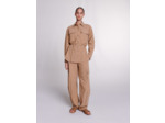 Chemise longue ceinturée