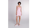 Robe courte à imprimé fleuri