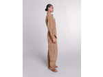 Chemise longue ceinturée
