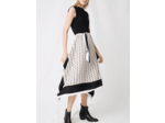 Robe noire à motifs inspiration foulard