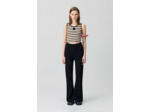 Pantalon fluide crochet
