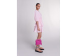 Robe courte à volants