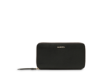 Lettrines de Lancel - Portefeuille continental zippé - Grand modèle - Noir