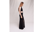 Robe longue en dentelle