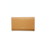 Lettrines de Lancel - Portefeuille combiné avec porte-cartes zippé amovible - Camel