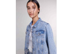 Blouson court en denim