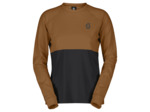 T-shirt manches longues Femme TRAIL STORM WARM LIGHT Pain Marron