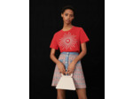Tee-shirt à strass et perles